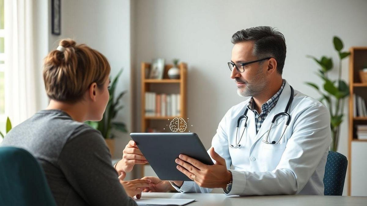 Como ele avalia comorbidade psiquiátrica no TDAH