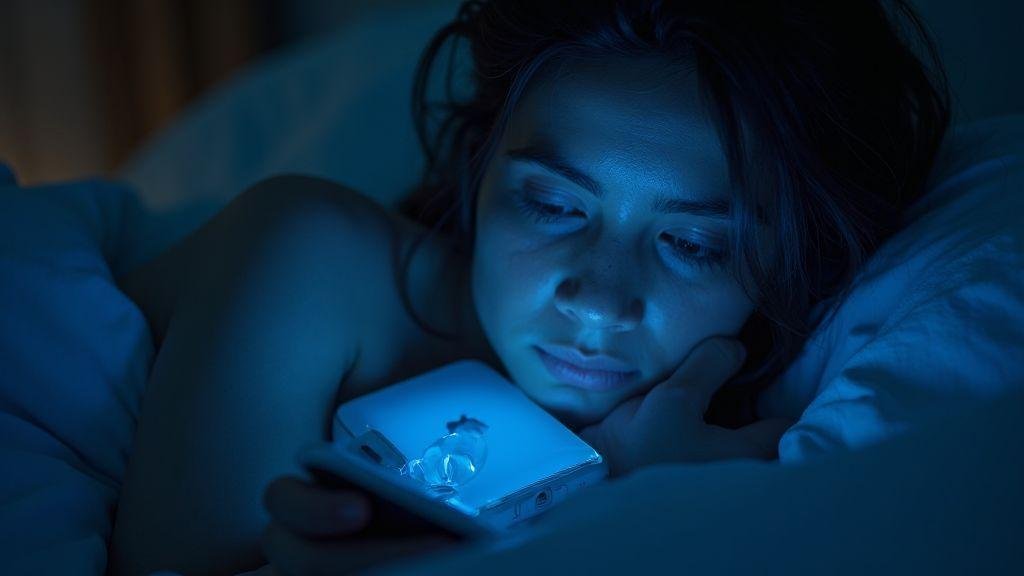 Efeitos da exposição à luz azul no corpo